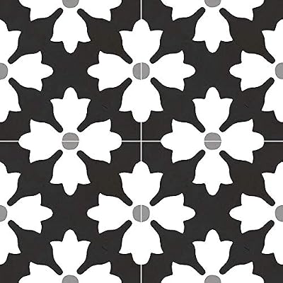MSI Kasbah Encaustic 8 in. x 8 in. Sample Matte Porcelain Wall Tile for Bathroom, Floor Tile, Kitchen Backsplash and Countertop Tile