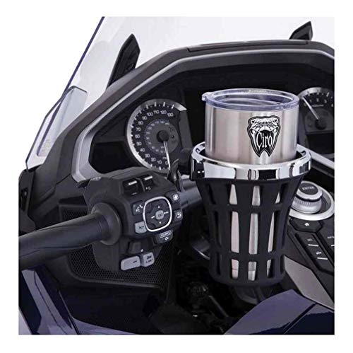 Portavasos Goldstrike para Gold Wing con montaje lateral izquierdo negro miniatura 3