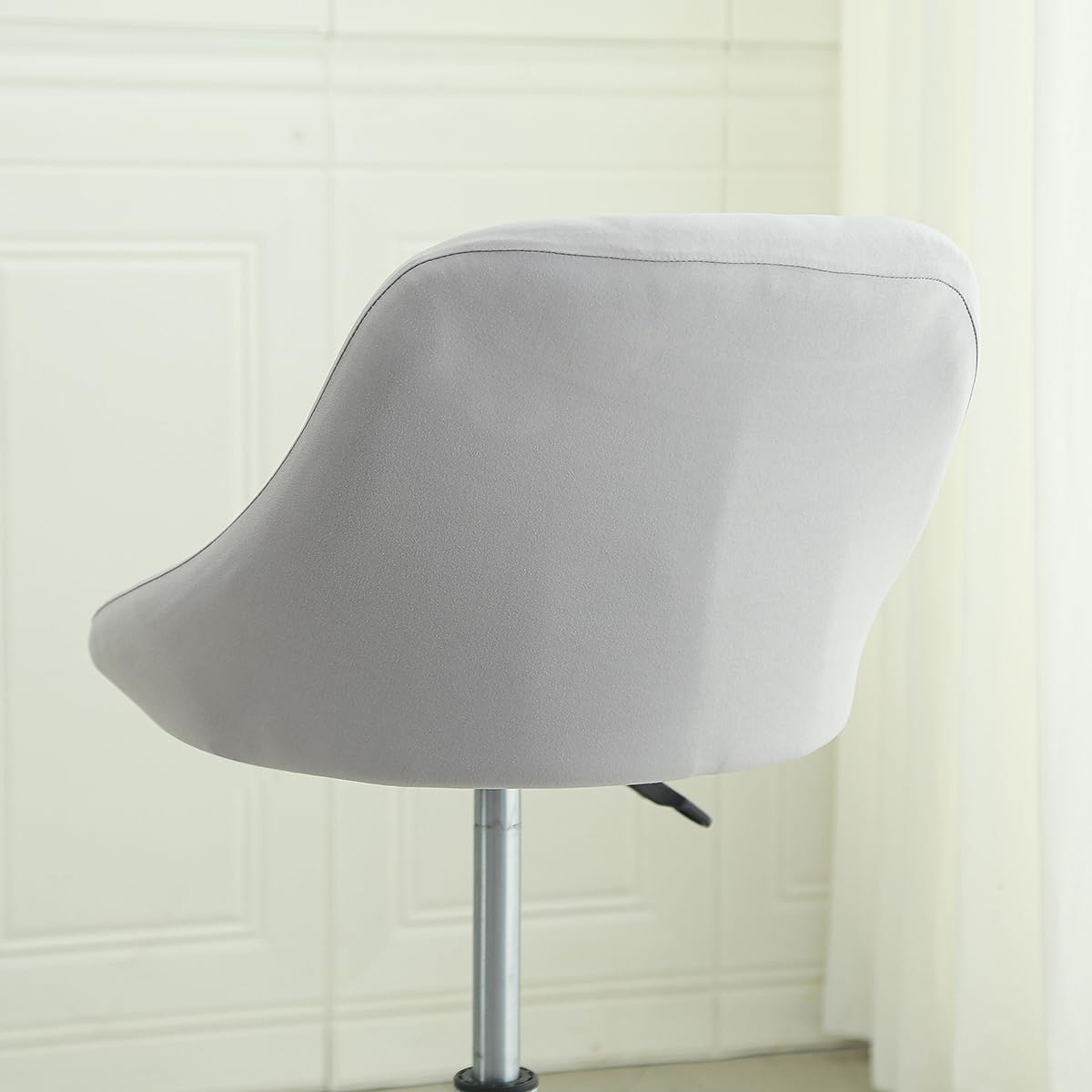 Coprisedia/Fodera per Sgabello da Bar con Schienale Curvo 2/4/6 Pezzi Coperture per Sedie Copri Sgabello Cucina Fodere per Sgabelli da Bar della Sala da Pranzo Copertura,A23,4PCS