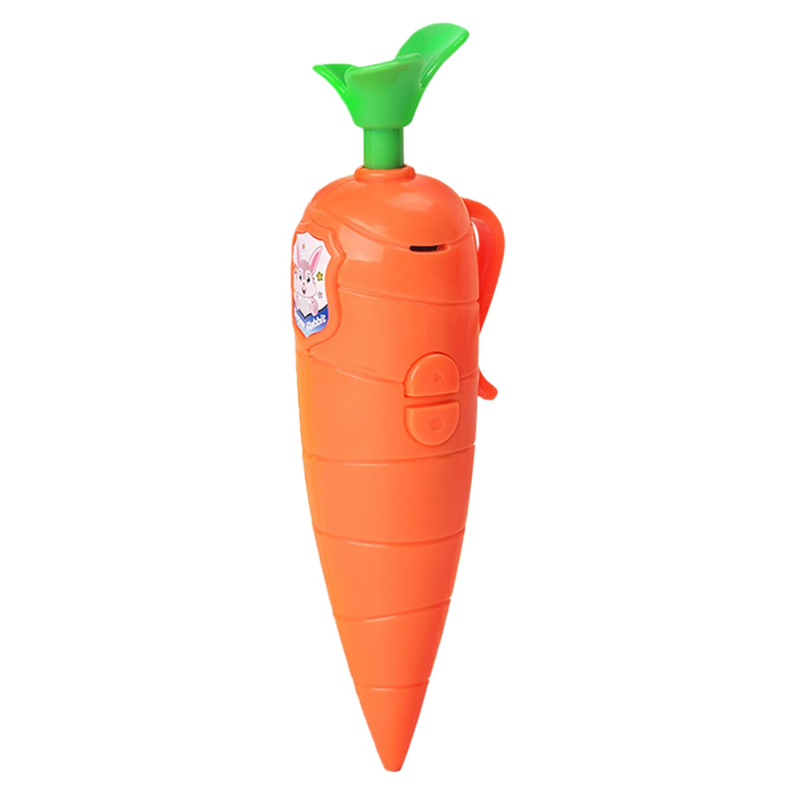 Carrot Recorder Pen Toy – Cute Orange Digital Voice Recorder & Playback Pen with 60-Second Audio Recording, Fun Educational Gift for Kids, Students & Teachers, Interactive Writing & Recording Tool