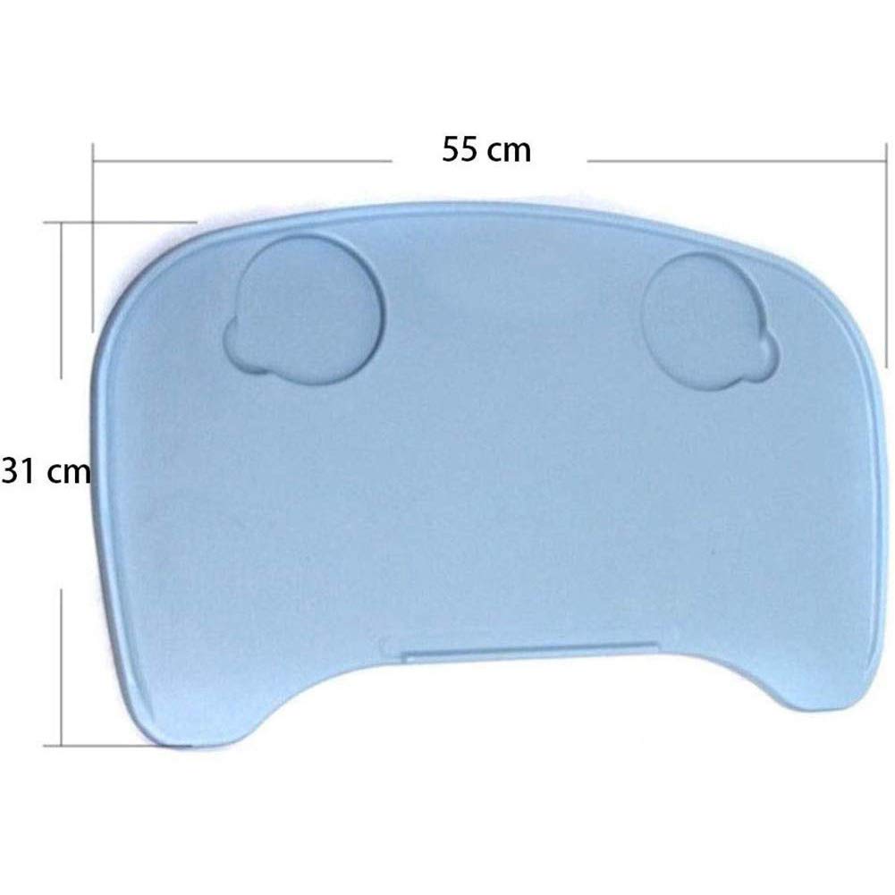GHzzY Mesa de la Bandeja del Regazo de la Silla de Ruedas - Accesorios de la Silla de Ruedas para Comer, Leer y Descansar - Escritorio de bandejas Universal portátil con portavasos
