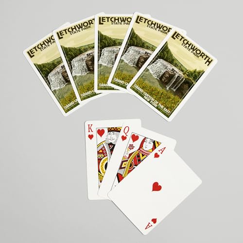 Baraja de poker Letchworth State Park, NY, 52 cartas miniatura 7