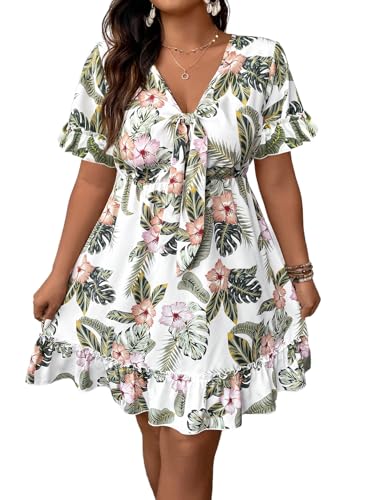 Floerns Women's Plus Size