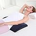 Lumbar Support Pillow for Sleeping,Memory Foam Lumbar Sleeping Bed Pillow for Lower Back Pain,Hip,Knee,Sciatica,Pregnancy Support Pillow for Side&Bed Sleeper with Washable Cover
