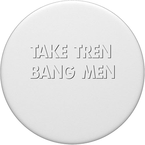 Miniatura 3 de Take Tren Bang Men Funny Bodybuilding Design Aesthetic PopSockets Swappable PopGrip