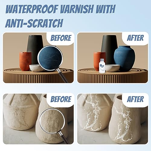 Air Dry Clay Glaze, Clay Varnish For Air Drying Clay