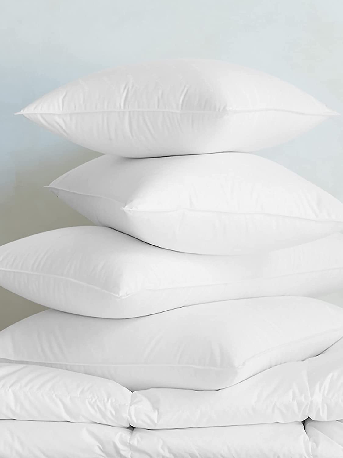 Wakewell Pack/Set of 4 Pillows, Soft Microfibre, 61 cm x 41 cm - 4 Pillow, 3 Months Warranty (B094YM7QR7) Amazon Price History, Amazon Price Tracker