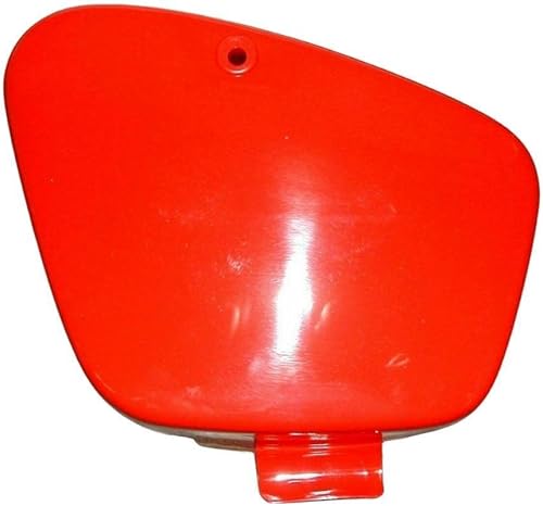 Nueva cubierta del marco de la caja de la batería roja de Monza para 1982-1986 Honda CT110 83600-459-910ZA