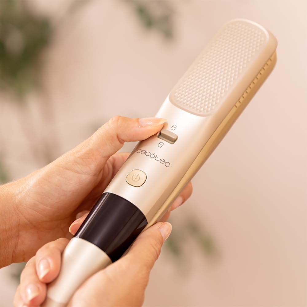 Cecotec HairCare SmoothEnds Inalámbrico Recortadora de Puntas Eliminador Puntas Abiertas, Autonomía 140mins