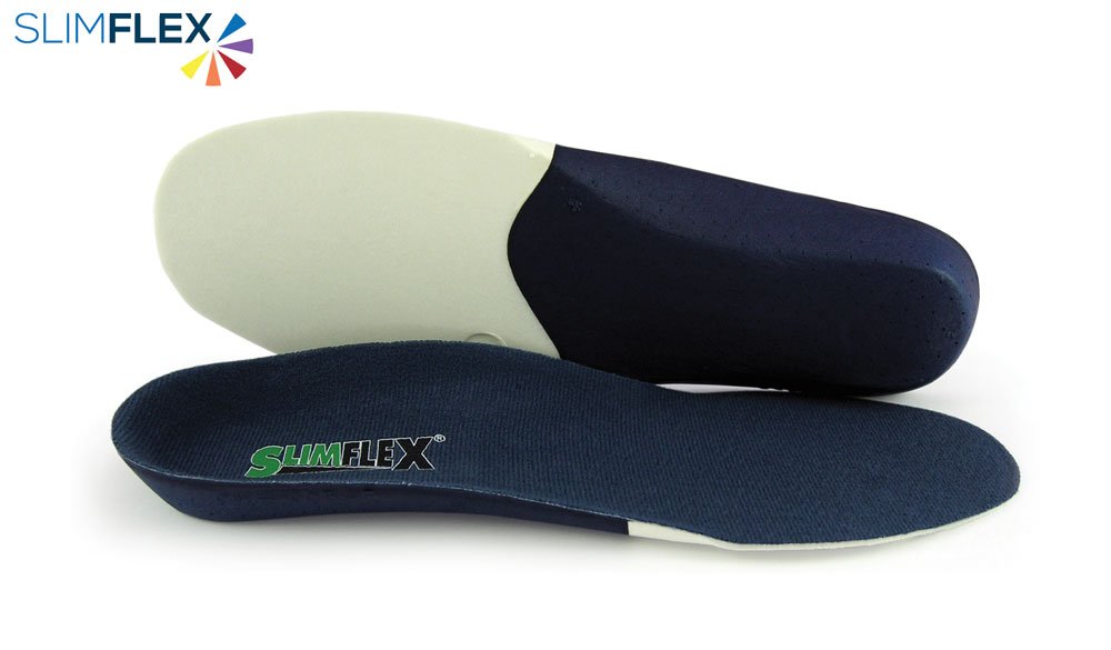 SlimflexSlimflex Pronation Insoles - Rearfoot Control, Rigid Arch Contour, Soft Top Cover | Fit Most Shoes | Over Pronation Insoles for Men and Women