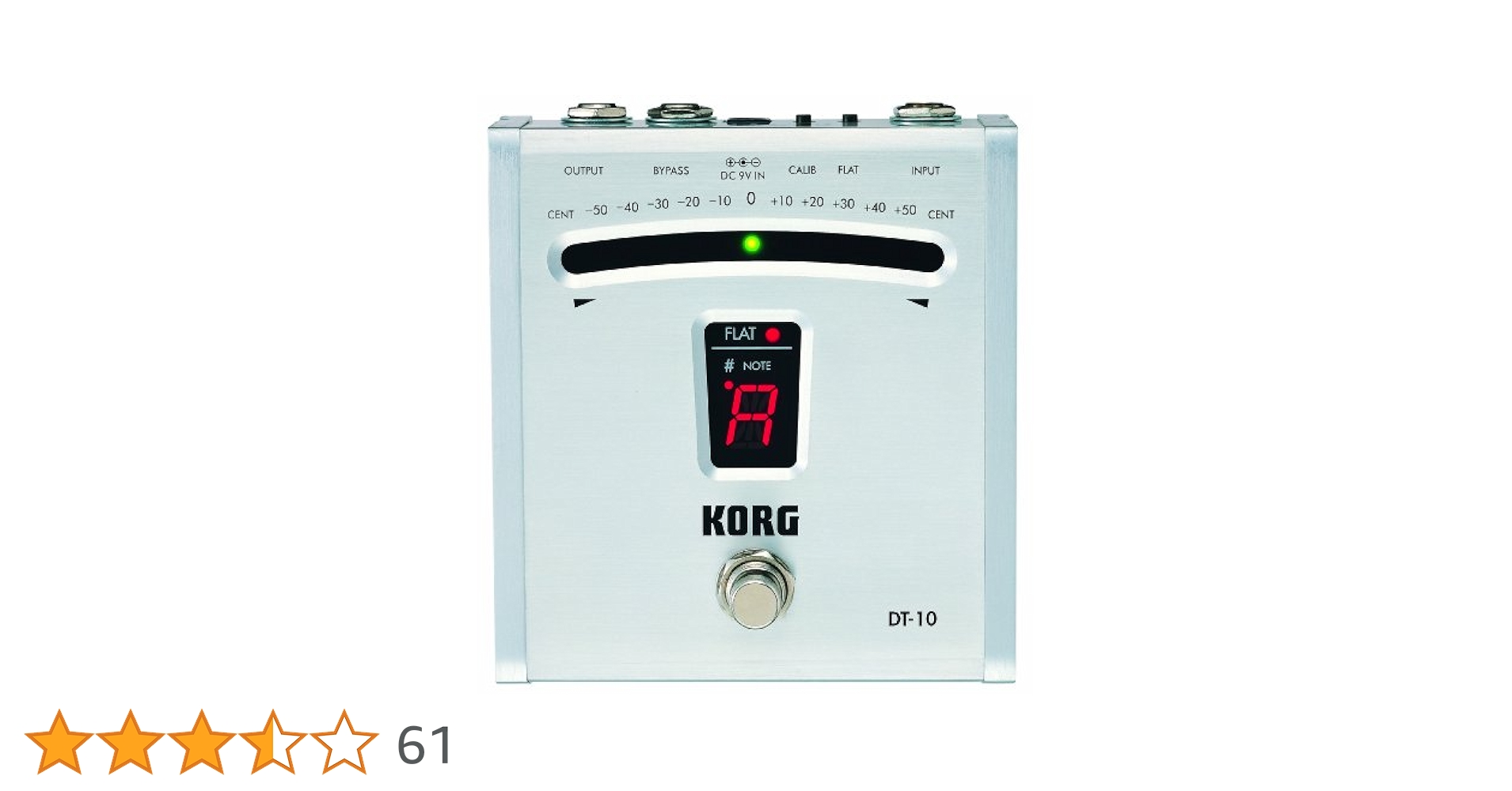 ギター KORG DT-10RW Amazon.com: [DISCONTINUED] Korg DT10 Digital Guitar Foot