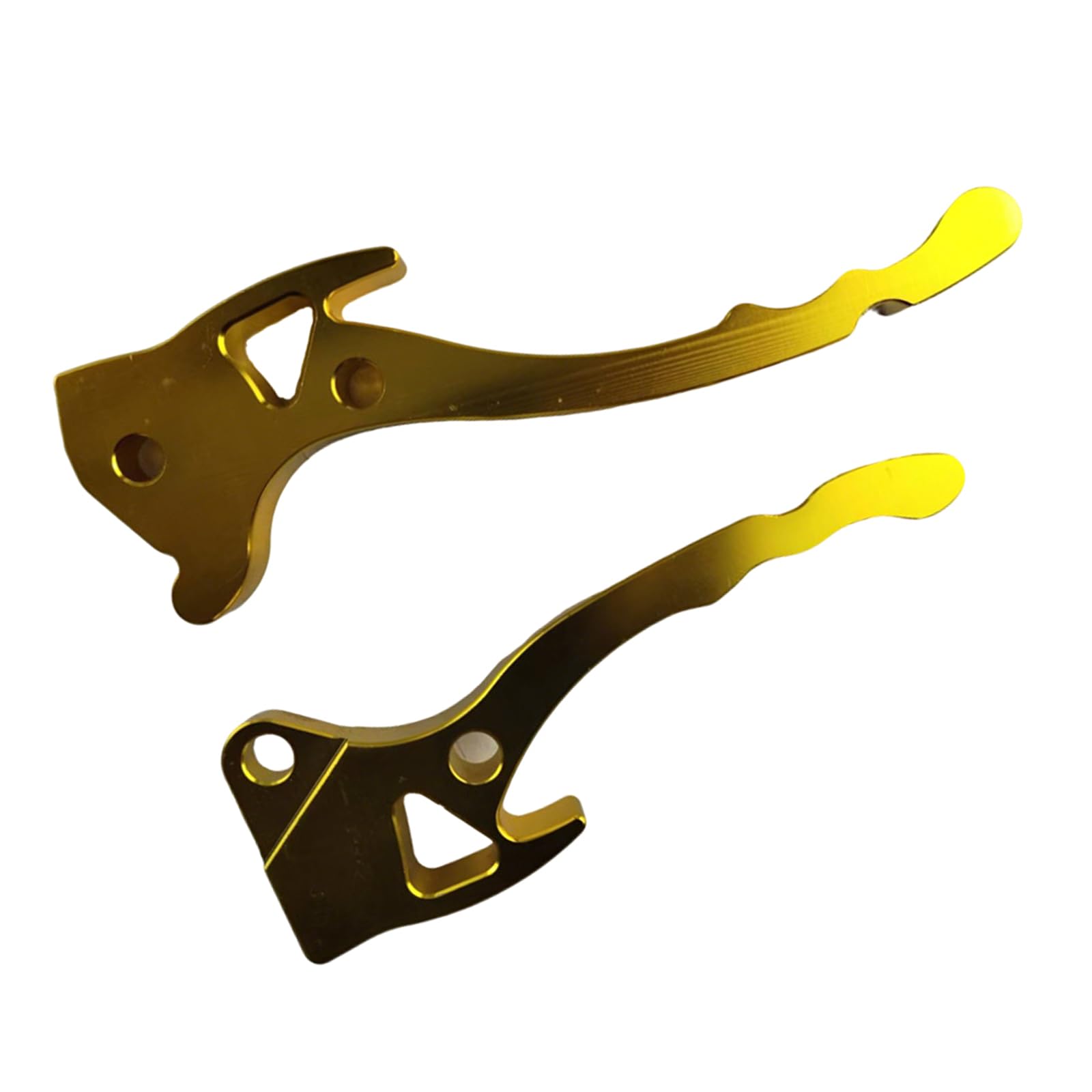 BWANGIAO Motorcycle Handlebars Brake Clutches Levers Set Aluminum Alloy Construction With Enhances Friction Surfaces For Safe Rid