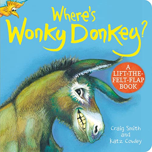 Image of Where's Wonky Donkey Felt Flaps [Board book]