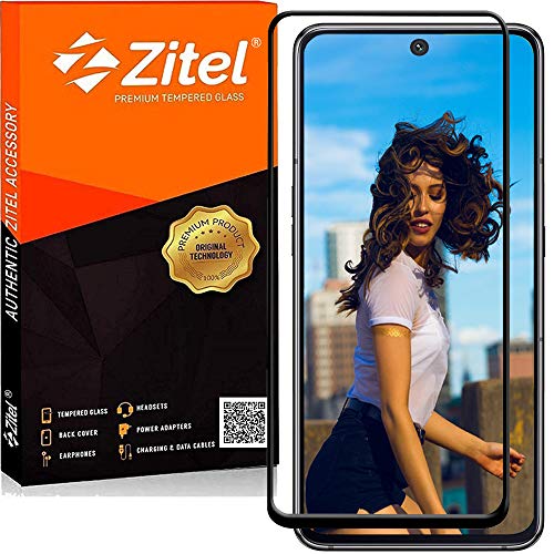 Image of Zitel Screen Protector for Redmi 11X / 11X Pro Tempered Glass Edge to Edge Full Screen Coverage With Installation Kit