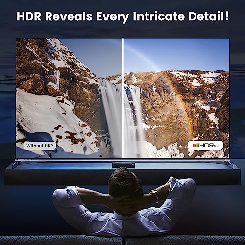 Image of NEWCARE HDMI Switch 4 in 1 Out 4K@60Hz, 4x1 HDMI Splitter Switcher with IR Remote, 4 Port HDMI Selector Box Support HDMI2.0, Dolby Vision /Atmos, HDR10 for Switch, Xbox, PS5 /4, Roku, Fire Stick