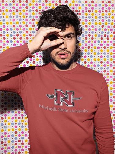 CreateMyTee | Nicholls State University Crewneck Sweatshirt3