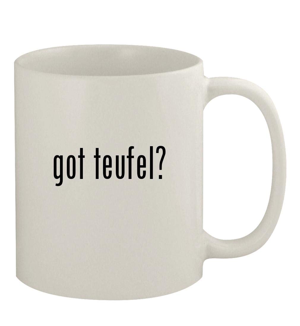 got teufel? - 11oz Ceramic White Coffee Mug, White