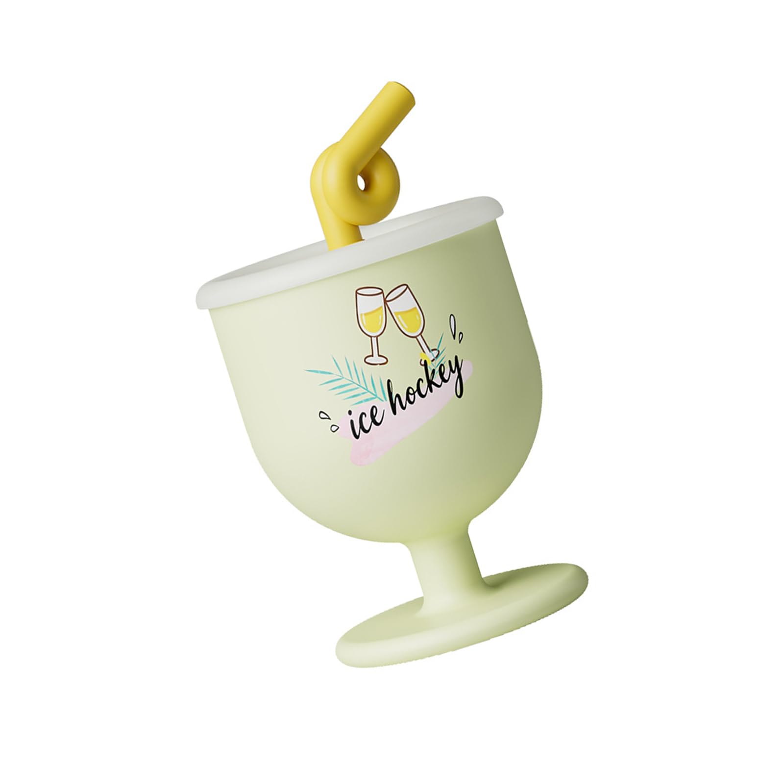 Jazuaiao Innovative 2 in 1 Ice Maker and Beverage Container for Cocktails Sodas Easy to Carry Home Club Ice Ball Glass Sturdy Molding Cup