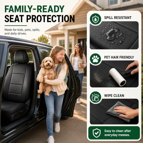 GIANT PANDA Nissan Front Seat Covers