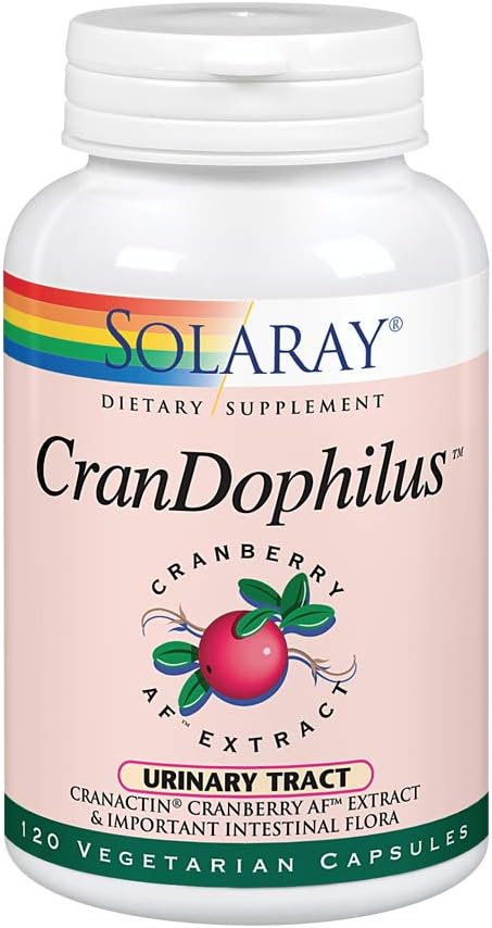 SOLARAY CranDophilus, Veg Cap (Btl-Plastic) 120ct