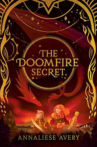 Book cover for The Doomfire Secret