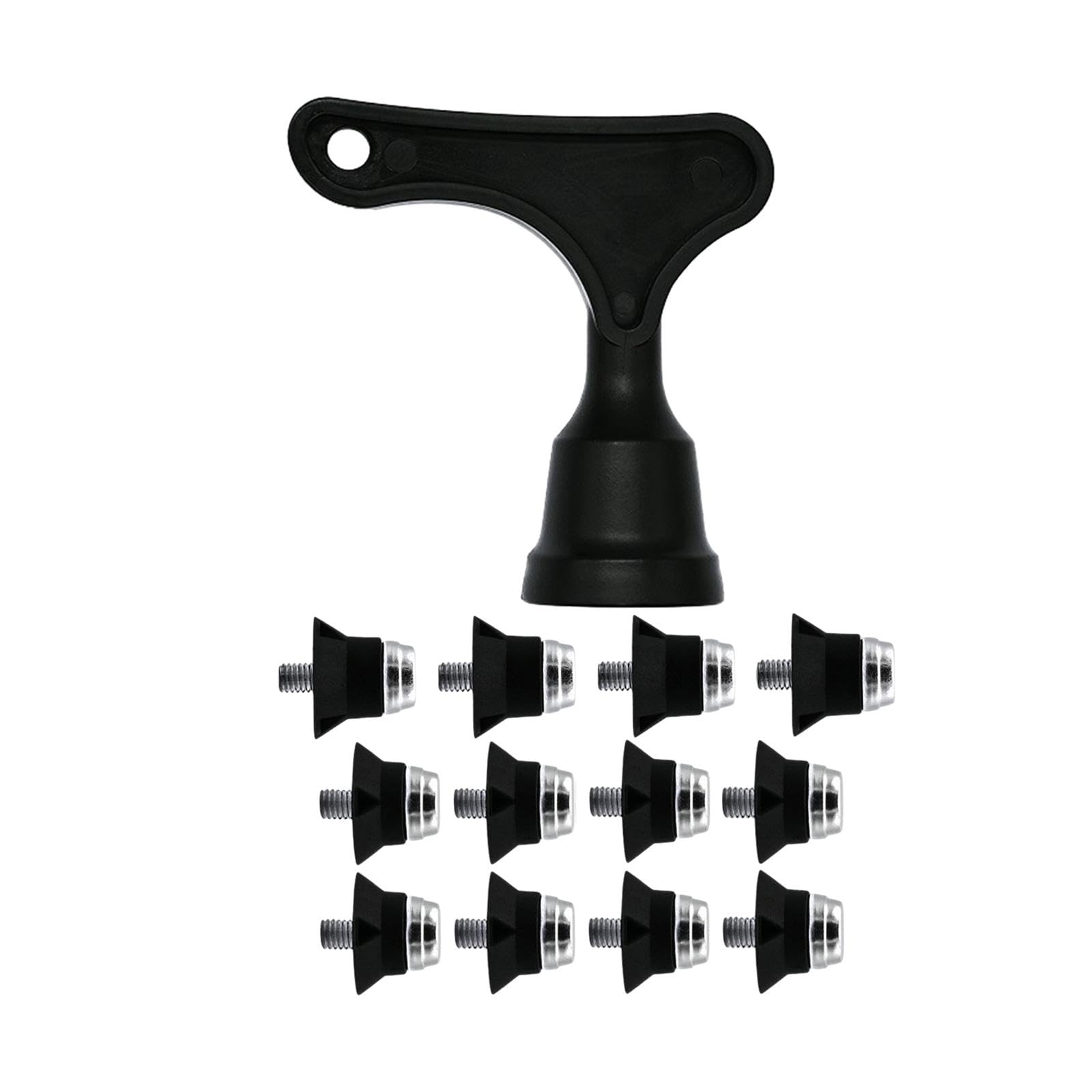 Generic12 Pieces Aluminum Alloy Football Studs Metal Replacement Football  Studs Rugby Studs Replacement Men Women Boys Kids Shoes