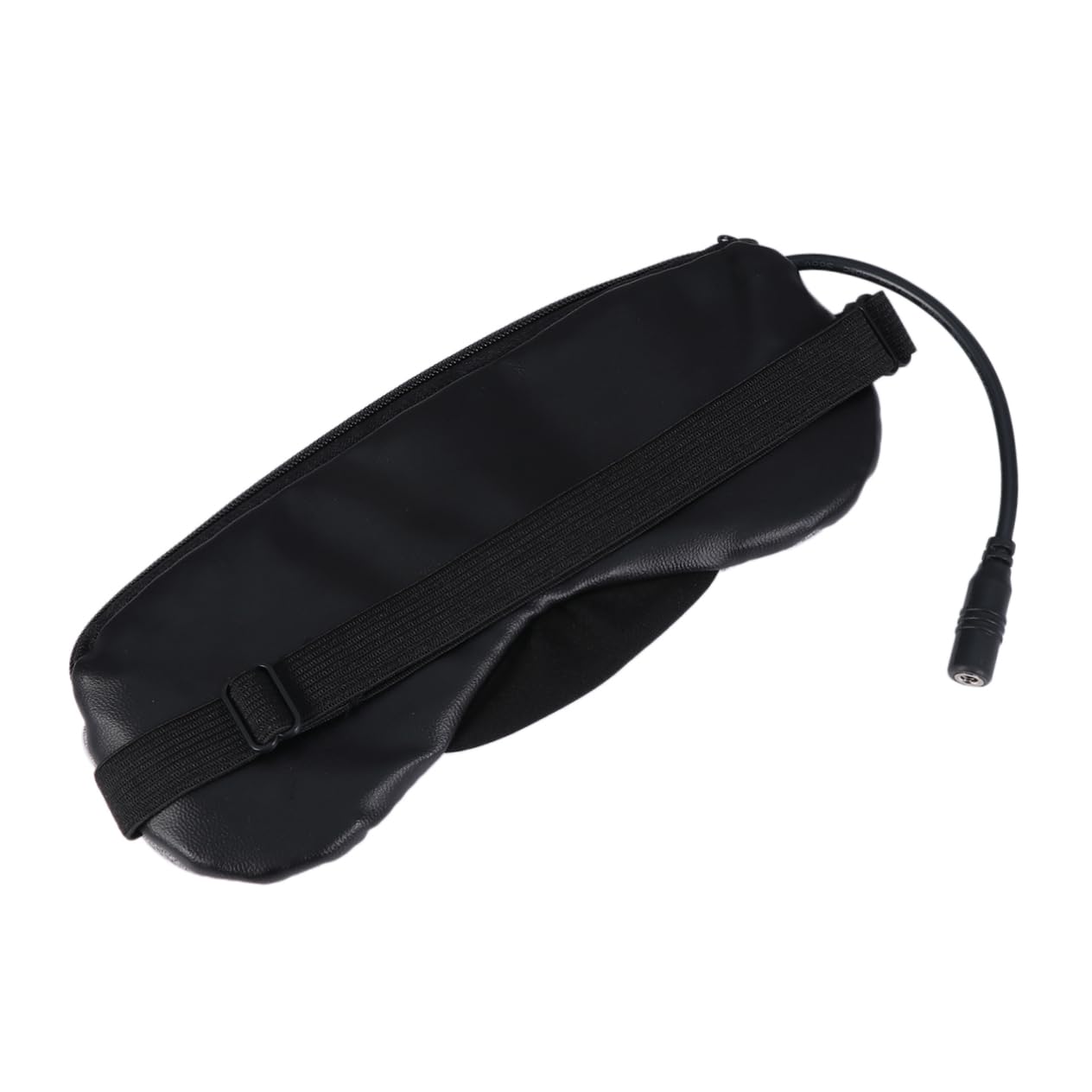 COLLBATH Máscara de Ojos USB Vapor para Aliviar Fatiga Ocular de Cabeza, Antifaz de Cuero Recargable Adecuado para Oficina y Viajes