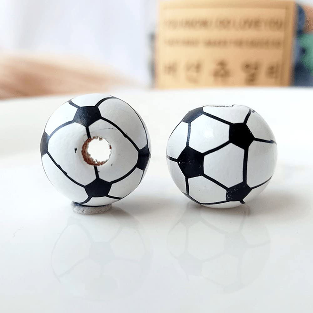 Amazon.co.jp: サッカー 丸い ボール ビーズ ビーズ Diy スポーツ