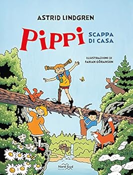 Hardcover PIPPI SCAPPA DI CASA [Italian] Book