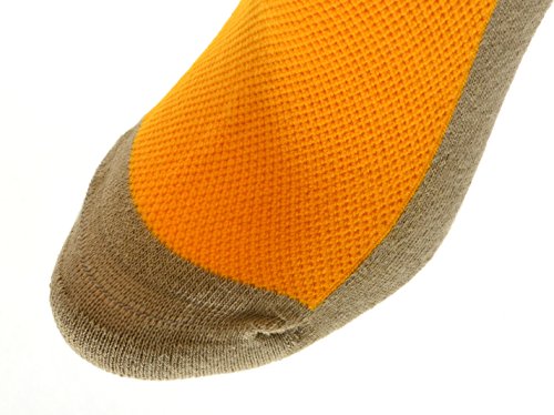 Image of Colorful Anklet High Socks - Heel Guard, Comfortable - Ideal for Sports - Breathable, Seamless socks for activewear 1-3 Pair