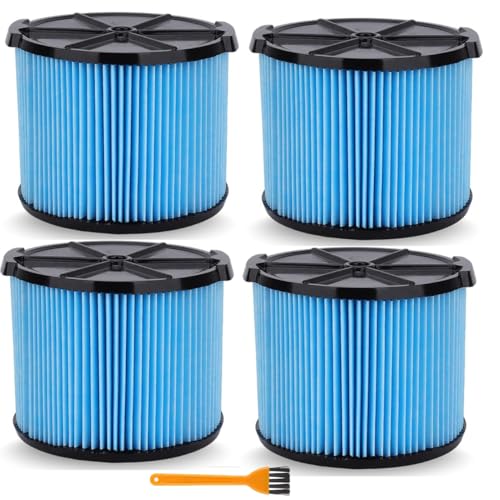 VF3500 �����p�t�B���^�[ Ridgid 3-4 - 4.5�K���� �E�F�b�g�h���C�|���@�p - Ridgid WD3050 WD4070 WD4080 WD4522 4000RV 4500RV �|���@ 3�w�t�B���^�[ - 4�p�b�N