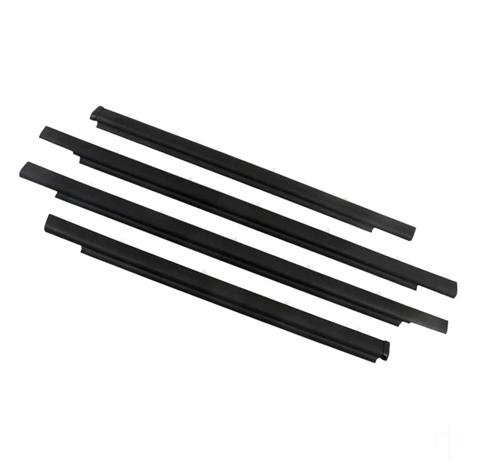 Spgsgmgtxt One Color For Toyota For Sequoia 2001-2007 4Pcs Door Weatherstrip Seal Beltline Molding