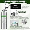 Upgraded 2L/5L Aquarium CO2 Generator System with Timer-Enabled Motor Valve, Upgrade CO2 System Kit with Quick-Release Structure for Aquarium Plants Tanks (2L) #1