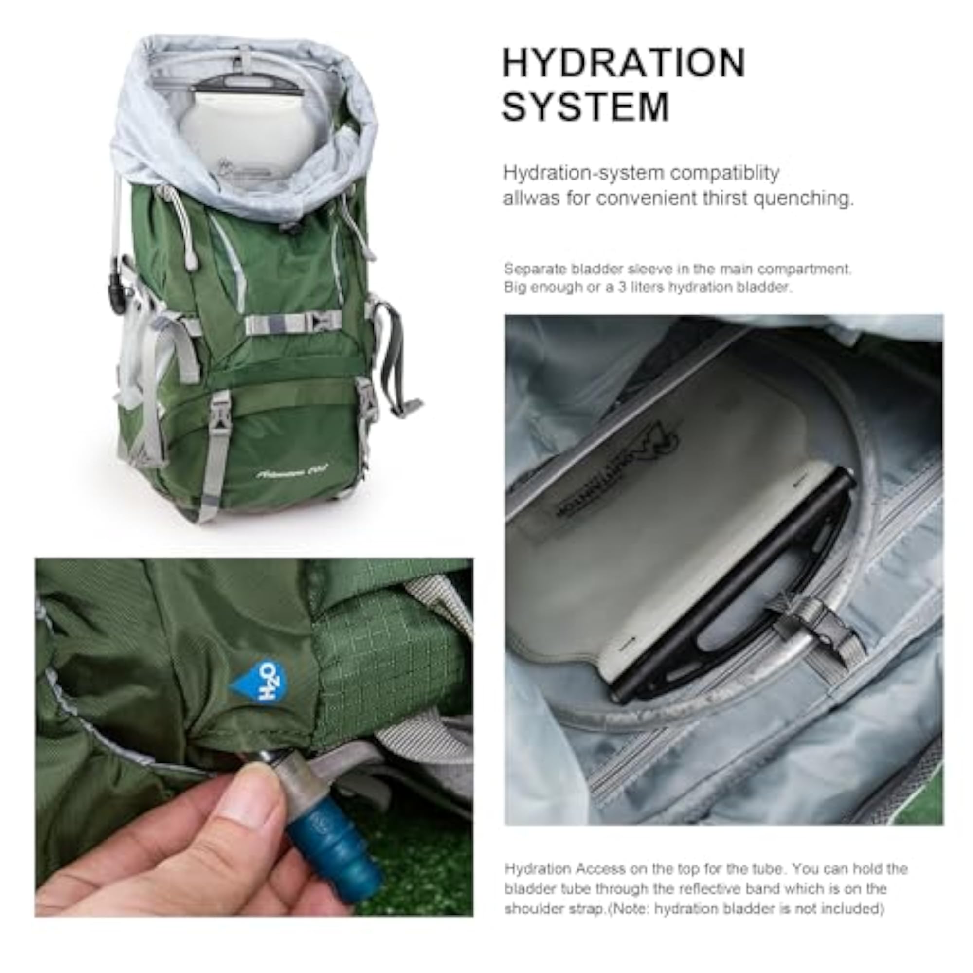 70L/75L Internal Frame Hiking Backpack