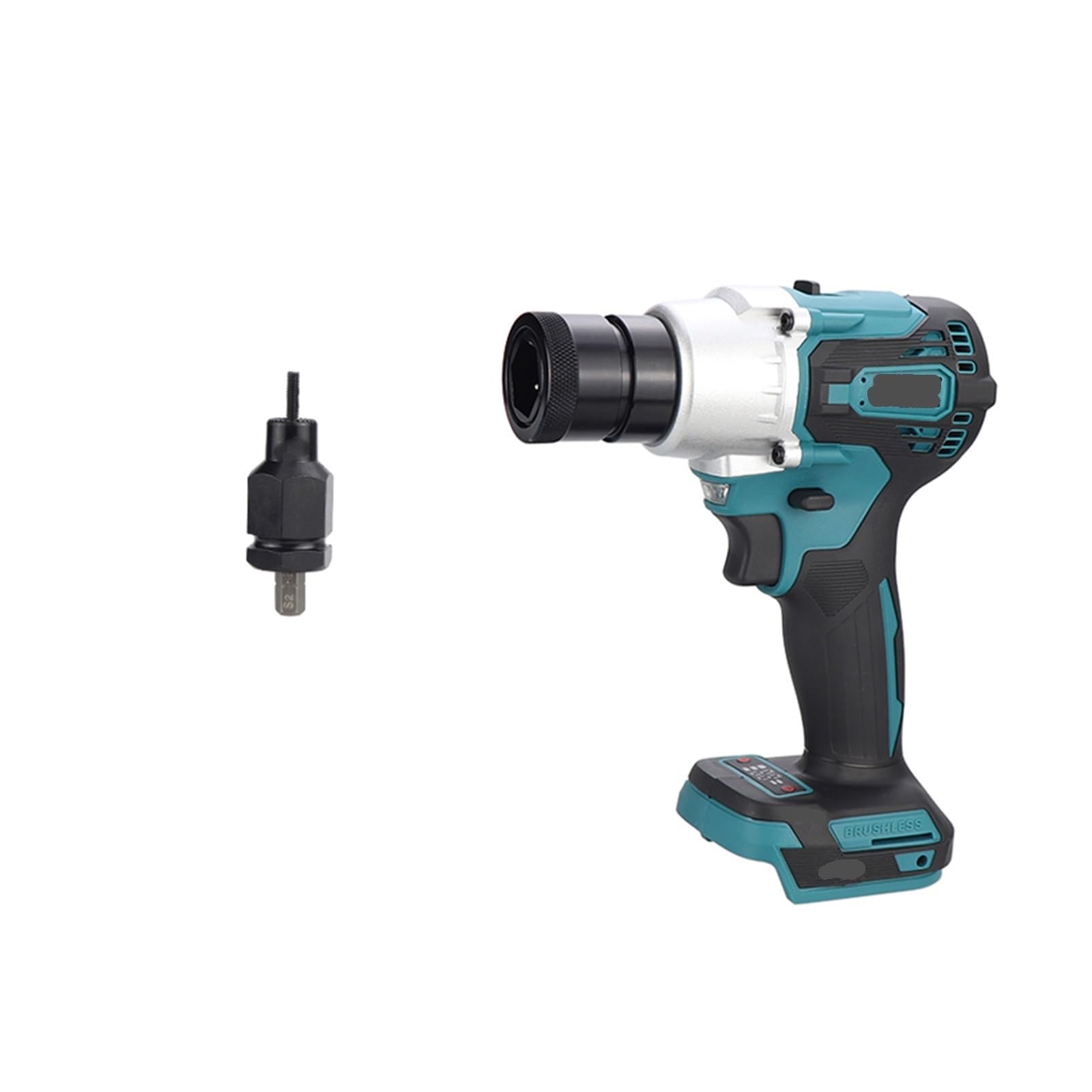 Pistola remachadora eléctrica potente, submáquina eléctrica sin escobillas, remachadora automática, herramienta de remachado M3M4M5M6M8M10(Gun n M5)