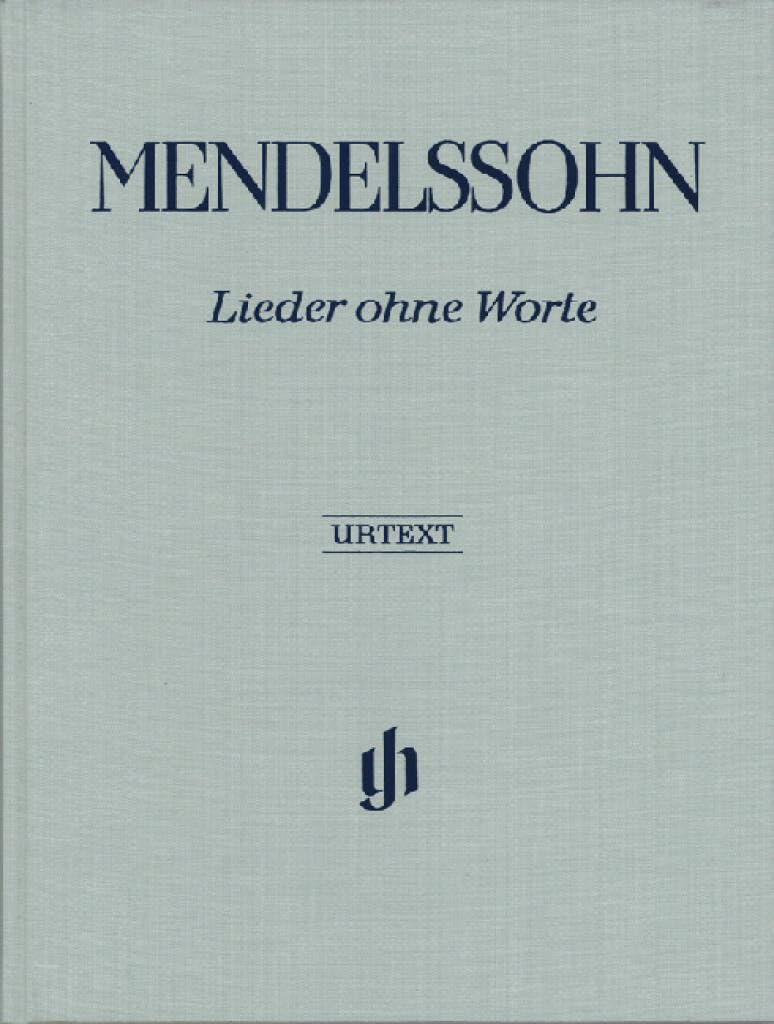 Lieder ohne Worte, Klavier; Leinenausgabe: Instrumentation: Piano solo