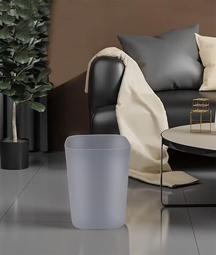 Miniatura 3 de Gereen Cubo de basura de 2 galones, pequeño cubo de basura para baño, dormitorio, cocina, encimera debajo del fregadero (1, gris)