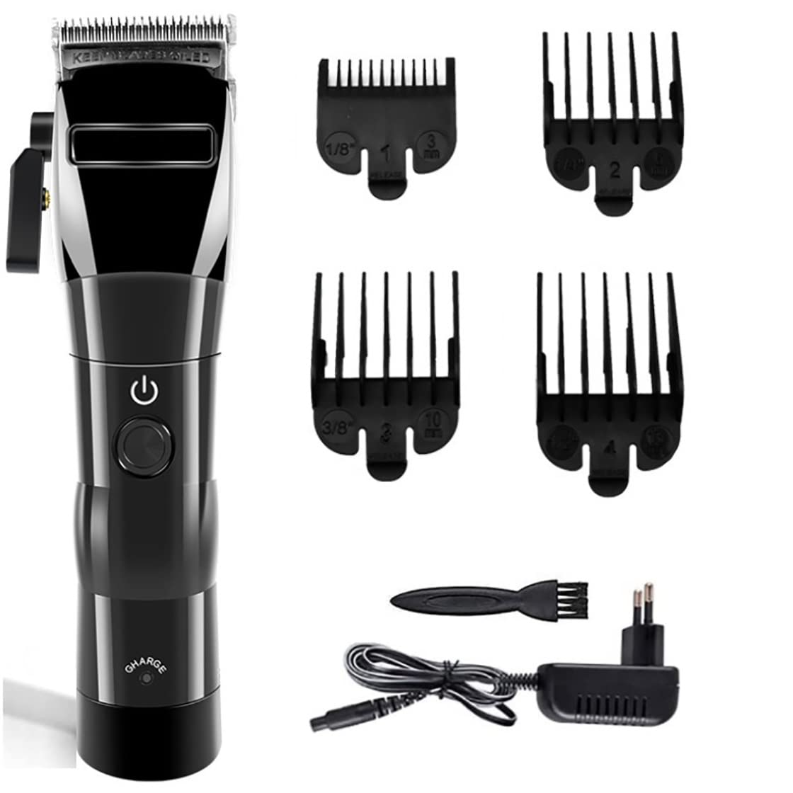 Tijeras de peluquero, cortadoras de pelo para hombres, cortadora de pelo, cortadora de pelo eléctrica con cabezal de aceite, cabezal de corte de acero, cortador