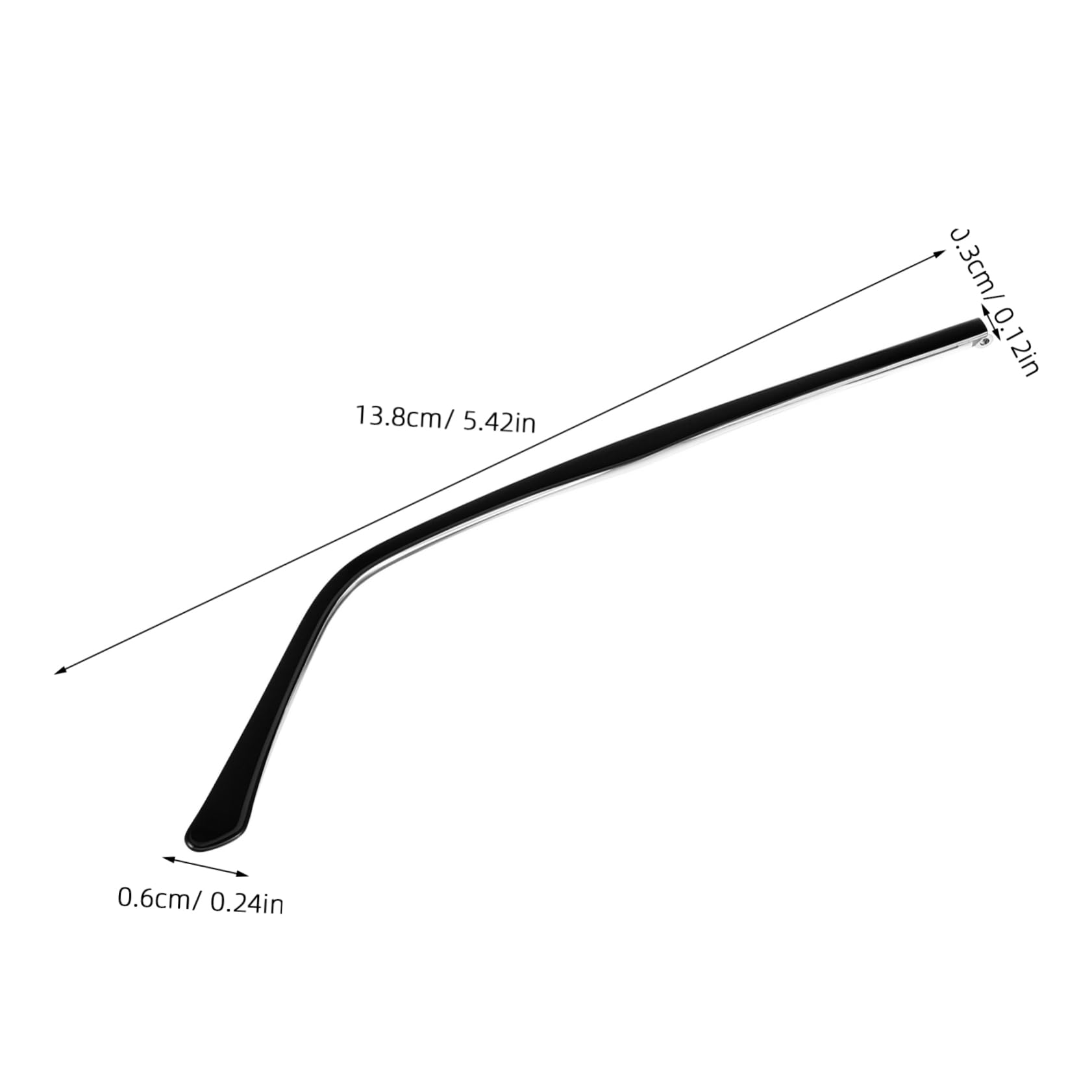 Didiseaon Patillas De Gafas De Metal Repuestos Para Mujeres y Hombres Cómodas y Duraderas