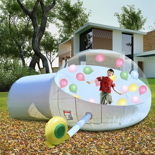 Casa burbuja inflable dome impermeable para camping miniatura 3