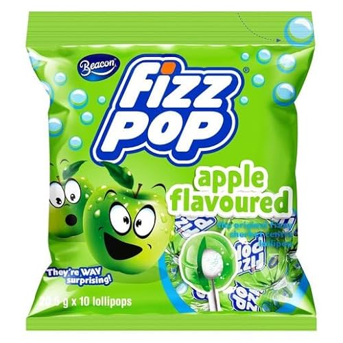 Beacon_Fizz Pop Apple Flavoured Lolipops_0.72oz/20.5g_1 Pack