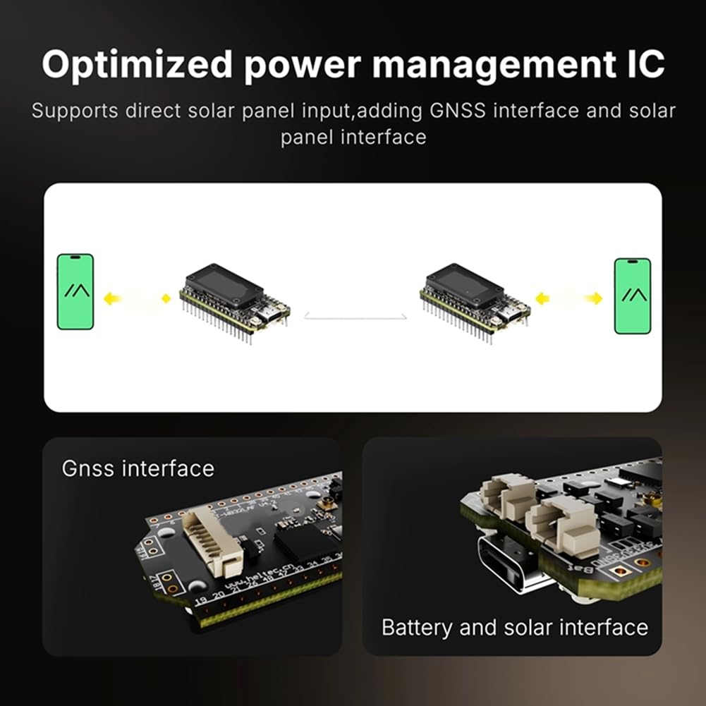 Meshtastic LoRa 32 V4 deska rozwojowa SX1262 0,96 OLED, 2 sztuki, sieć siatkowa zasilana energią słoneczną WiFi LoRa BLE