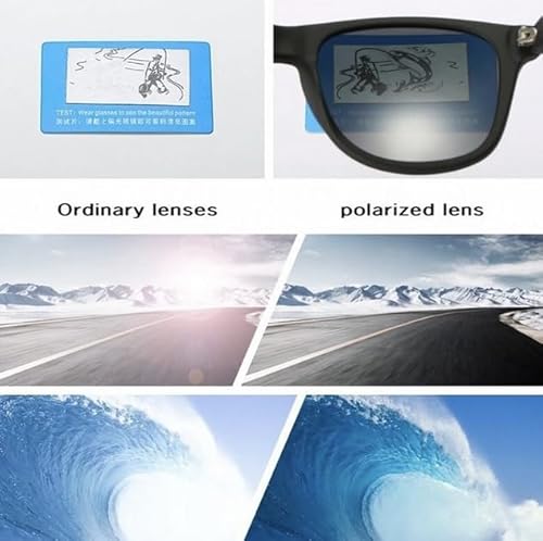 Óculos de Sol Polarizado Pesca Anti Reflexo Esportivo Uv400 Classico
