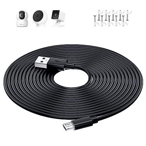 Amazon.co.jp: マイクロusbケーブル 5M micro usb 電源ケーブル 防犯