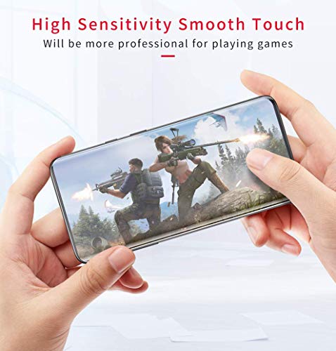 Image of STP FEEL Advanced Curved UV Tempered Glass Protector for Oneplus 9 Pro (6.7 Inch, Pack of 1) Border Less Full Screen Coverage UV Screen Protector Guard with Installation Kit