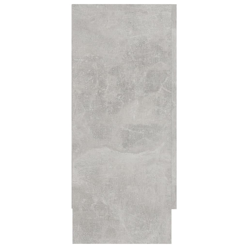 vidaXL Credenza Grigio Cemento 120x30,5x70 cm in Legno Multistrato