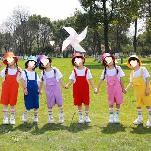 Girls Overall Shorts Toddler Kids Summer Casual Sleeveless Adjustable Strap Rompers with Pockets Teens Boys Cute Jumpsuits3