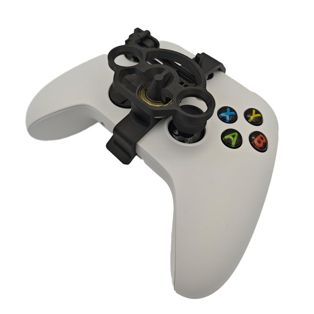 Volant de direction compatible pour Xbox series X/S, manette de jeu DIY Racing Wheel Mini volant de jeu à impression 3D Accessoires de remplacement auxiliaires