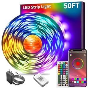 KSIPZE Led Strip Lights RGB Music S...