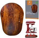Wooden Sliding Mat Compatible with Kitchen Aid 6/7/8Qt Bowl-Lift Stand Mixer